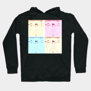 Warhol Vitruvian Man Hoodie